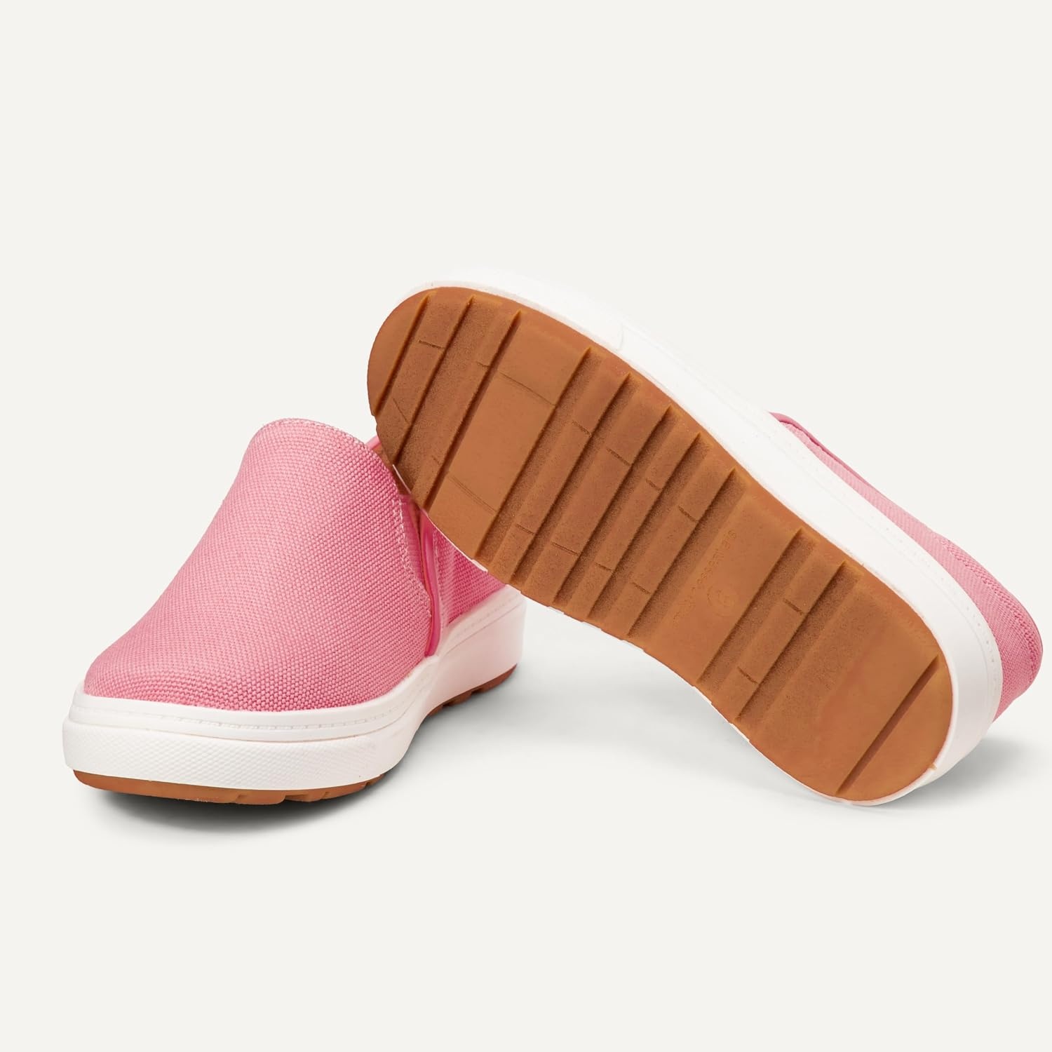 image:imageAmazon Essentials Unisex Kids and Toddlers Canvas Slipon SneakersPink Canvas