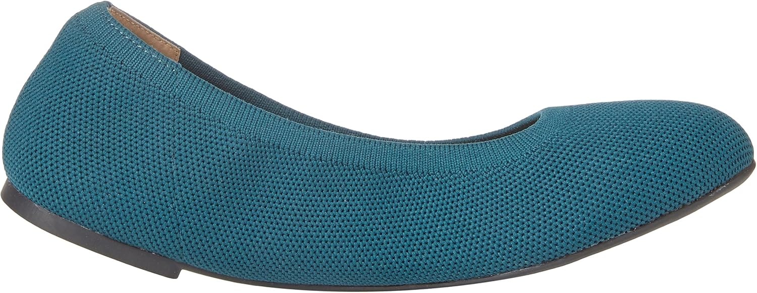 image:imageAmazon Essentials Womens Knit Mesh Ballet FlatDark Turquoise