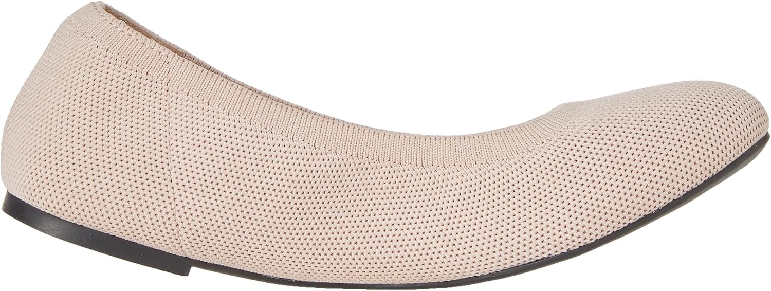 image:imageAmazon Essentials Womens Knit Mesh Ballet FlatSand