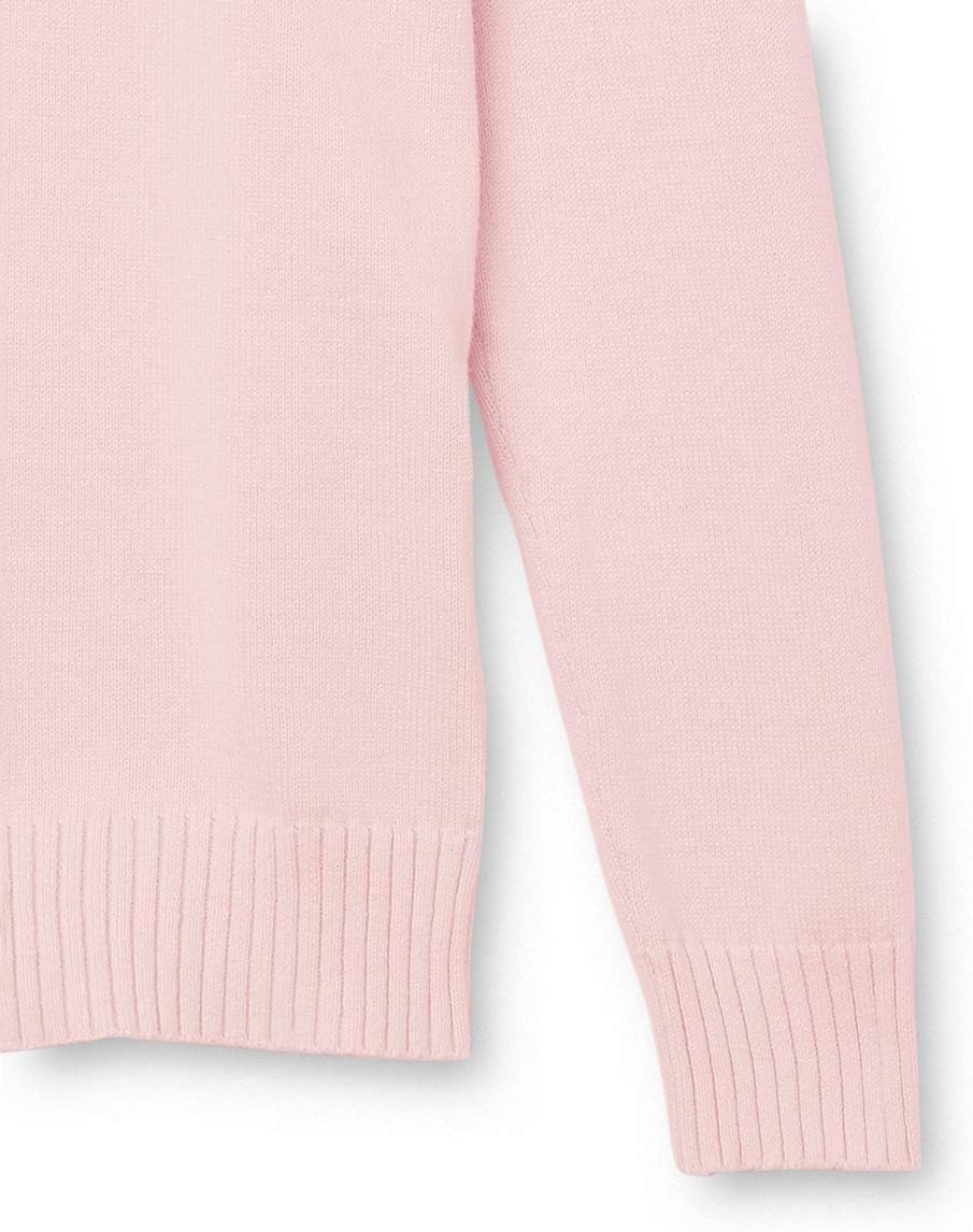 image:imageAmazon Essentials Womens Lightweight Soft Crewneck Sweater 100 Cotton Plus Size AvailableLight Pink