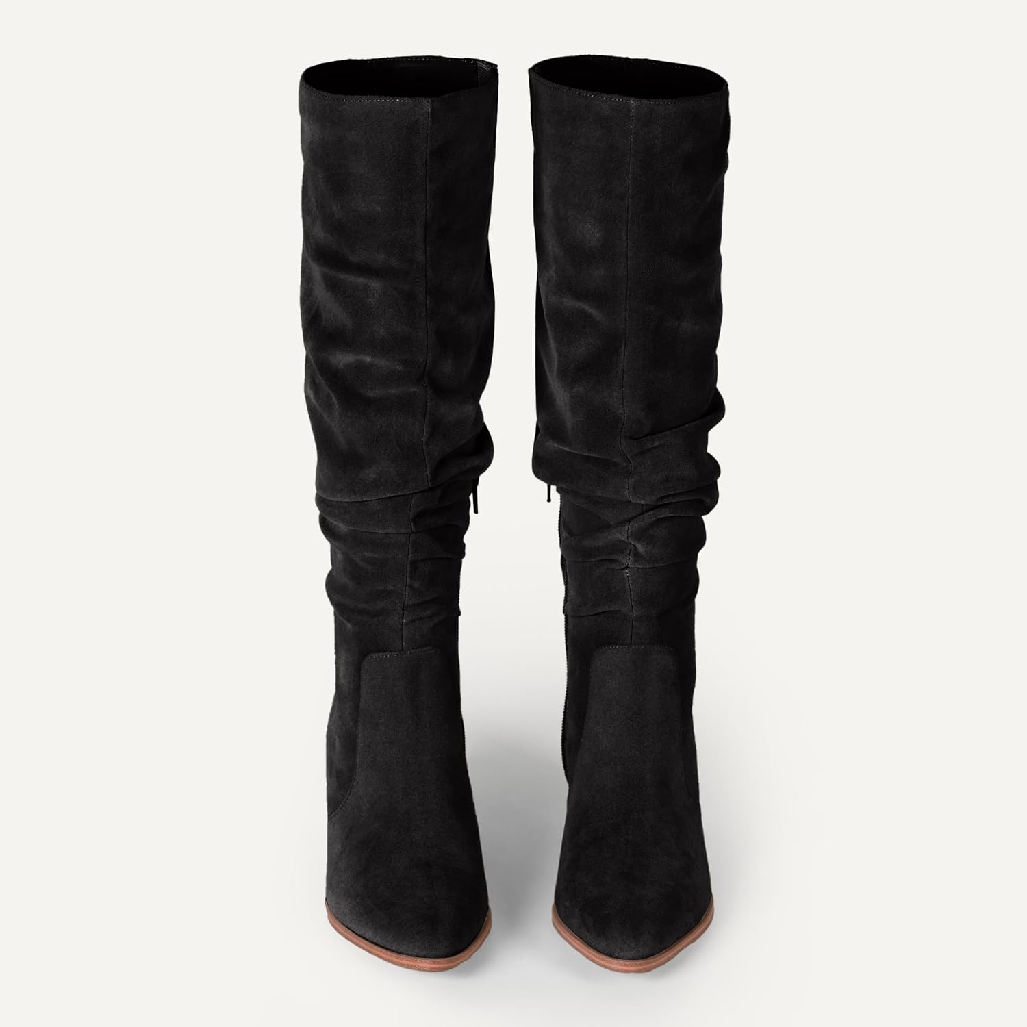 image:imageAmazon Essentials womens Tall Block Heel BootsBlack