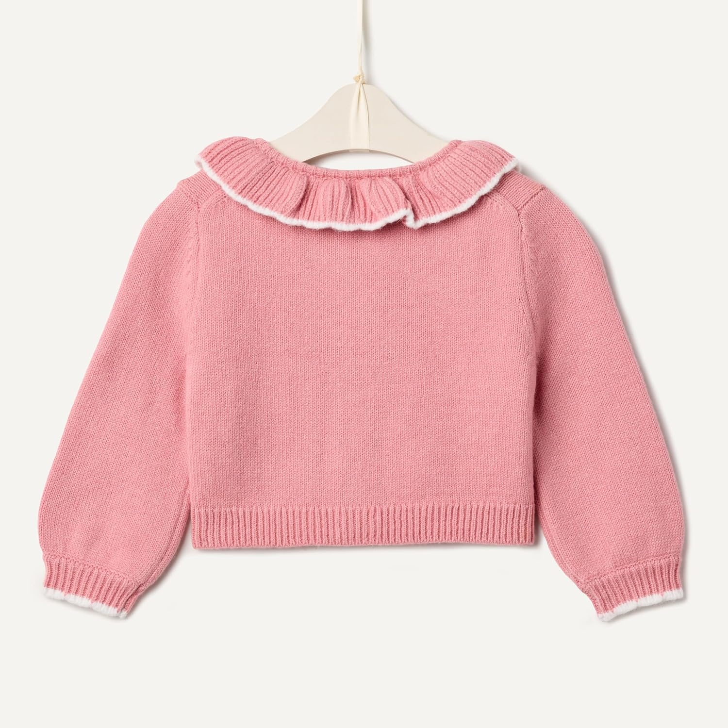 image:imageAmazon Essentials x Sofia Grainge Babies Toddlers and Girls Cardigan SweaterBlush