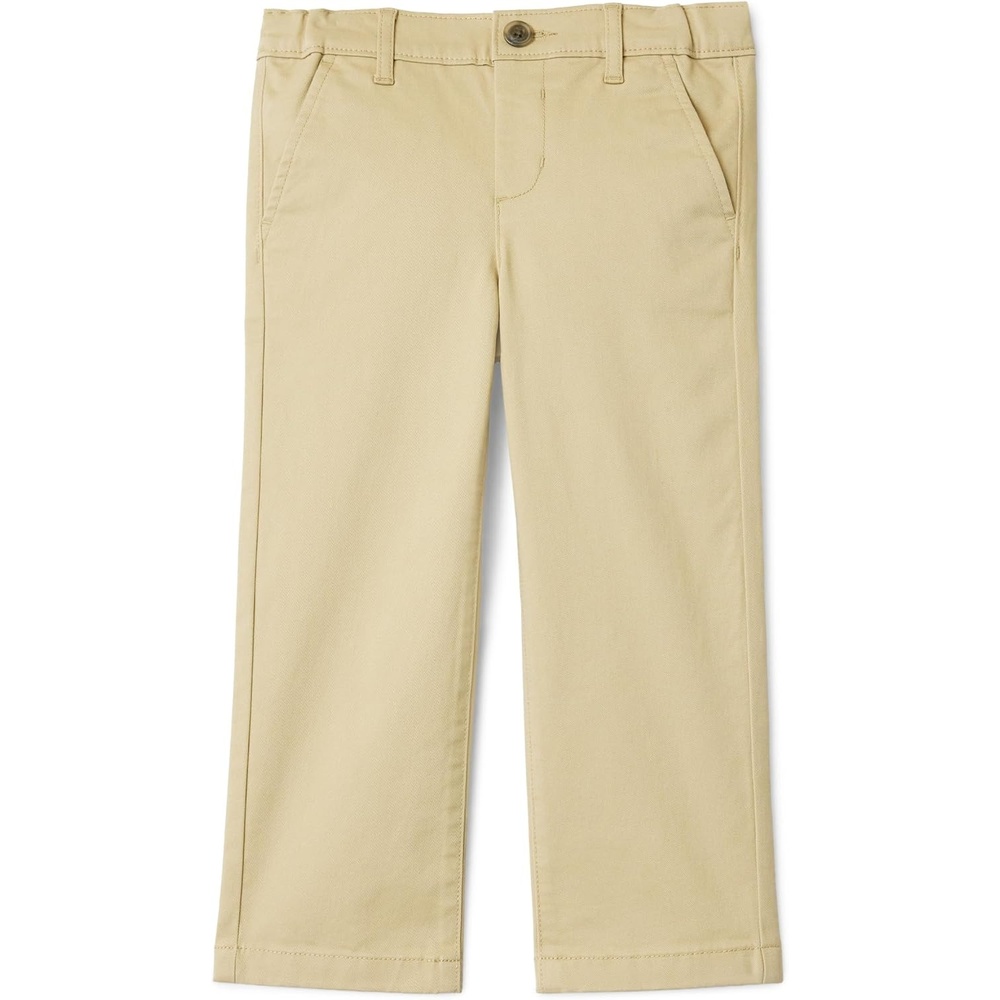 image:imageAmazon Essentials Boys Stretch Straight Fit Chino PantsKhaki Tan