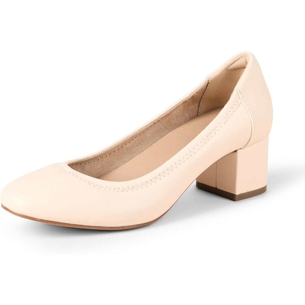 image:imageAmazon Essentials Womens Ballet PumpsPale Beige