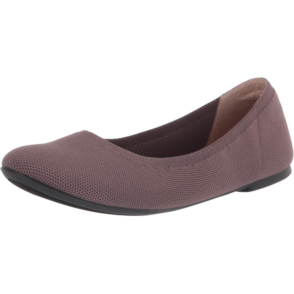 image:imageAmazon Essentials Womens Knit Mesh Ballet FlatMauve