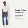 Amazon Essentials Boys’ Medium Stretch Regular-Fit Bootcut Jean(Stone Medium Wash)
