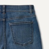 Amazon Essentials Boys’ Medium Stretch Regular-Fit Bootcut Jean(Stone Medium Wash)