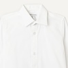 Amazon Essentials Boys’ Regular Fit Easy Iron Long Sleeve School Shirt(Bright White)