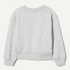 Amazon Essentials Boys and Toddlers’ French Terry Regular Fit Crew Neck Sweatshirt(Light Grey Heather)
