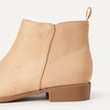 Amazon Essentials Girls’ Ankle Boots With Zipper(Taupe Faux Suede)
