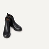 Amazon Essentials Girls’ Chelsea Ankle Boots(Black Faux Leather)