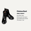 Amazon Essentials Girls’ Chelsea Ankle Boots(Black Patent)