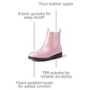 Amazon Essentials Girls’ Chelsea Ankle Boots(Pink Glitter)