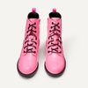 Amazon Essentials Girls’ Combat Boots With Zipper(Pink Patent)