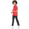 Amazon Essentials Girls and Toddlers’ Flat Front Uniform Chino Pant with Adjustable Stretch(Black)