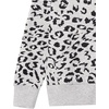 Amazon Essentials Girls and Toddlers’ Fleece Zip-Up Hooded Sweatshirt with Lined Hood and Rib Knit Detail(Grey black)