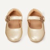 Amazon Essentials Girls and Toddlers’ Mary Jane Flats(Gold Glitter)