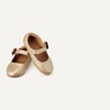 Amazon Essentials Girls and Toddlers’ Mary Jane Flats(Gold Glitter)