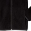 Amazon Essentials Girls and Toddlers’ Polar Fleece Full-Zip Mock Jacket, Insulated Outerwear Coat(Black)