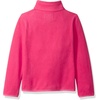 Amazon Essentials Girls and Toddlers’ Polar Fleece Full-Zip Mock Jacket, Insulated Outerwear Coat(Pink)
