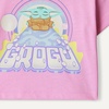 Amazon Essentials Girls and Toddlers’ Short Sleeve T-Shirt(Star Wars Grogu)