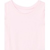 Amazon Essentials Girls and Toddlers’ Short Sleeve T-Shirt(White/Black/Pink)