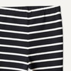 Amazon Essentials Girls and Toddlers’ Slim-Fit Cotton Knit Flare Leggings, Pull On, Pack of 2(Dots/Uneven Stripe)