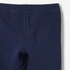 Amazon Essentials Girls and Toddlers’ Slim-Fit Cotton Knit Flare Leggings, Pull On, Pack of 2(Navy/Light Grey Heather)