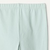 Amazon Essentials Girls and Toddlers’ Slim-Fit Cotton Knit Flare Leggings, Pull On, Pack of 2(Pale Mint Green/Nature)