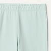 Amazon Essentials Girls and Toddlers’ Slim-Fit Cotton Knit Flare Leggings, Pull On, Pack of 2(Pale Mint Green/Nature)