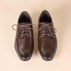Amazon Essentials Men’s Lace Up Derby Dress Shoes(Dark Brown)