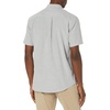 Amazon Essentials Men’s Short-Sleeve Oxford Shirt with Pocket, Grey, Small