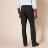 Amazon Essentials Men’s Slim-Fit Flat-Front Dress Pants, Straight Leg, Polyester, Stone(Black)