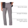Amazon Essentials Men’s Straight-Fit Casual Stretch Chino Pants, Sits at Waist(Dark Grey)