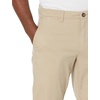 Amazon Essentials Men’s Straight-Fit Casual Stretch Chino Pants, Sits at Waist(Khaki)