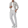 Amazon Essentials Men’s Straight-Fit Casual Stretch Chino Pants, Sits at Waist(Light Grey)