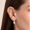 Amazon Essentials Pearl Drop Earrings for Women – Gold-Tone Fine Silver Plated, Bridal Jewelry