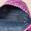 Amazon Essentials Unisex Kids’ Backpack for Boys and Girls, Sky Blue Crazy Camo, One Size(Bright Pink Zebra Stripes)