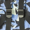 Amazon Essentials Unisex Kids’ Backpack for Boys and Girls, Sky Blue Crazy Camo, One Size(Light Blue Shark Waves)