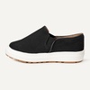 Amazon Essentials Unisex Kids and Toddlers’ Canvas Slip-on Sneakers(Black Canvas)