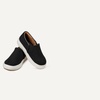 Amazon Essentials Unisex Kids and Toddlers’ Canvas Slip-on Sneakers(Black Canvas)