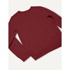 Amazon Essentials Unisex Kids and Toddlers’ Uniform Cotton V-Neck Pullover Knit Sweater(Burgundy)
