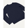 Amazon Essentials Unisex Kids and Toddlers’ Uniform Cotton V-Neck Pullover Knit Sweater(Navy)