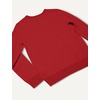 Amazon Essentials Unisex Kids and Toddlers’ Uniform Cotton V-Neck Pullover Knit Sweater(Scooter Red)