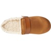 Amazon Essentials Women’s Backless Shearling Memory Foam Mule Slides, Non-Slip(Tan Suede)