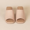 Amazon Essentials Women’s Block Heel Mule(Beige)