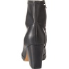 Amazon Essentials Women’s Fitted Stretch Ankle Heel Boots with Pointed Toe(Black)