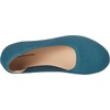Amazon Essentials Women’s Knit Mesh Ballet Flat(Dark Turquoise)