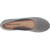 Amazon Essentials Women’s Knit Mesh Ballet Flat(Light Grey)