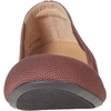 Amazon Essentials Women’s Knit Mesh Ballet Flat(Oxblood)